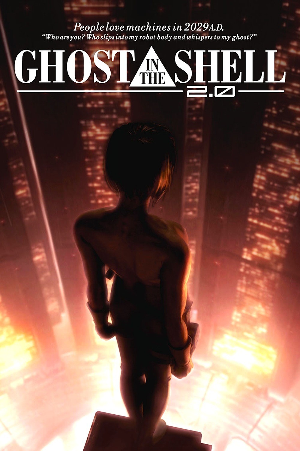 affiche du film Ghost In The Shell 2.0