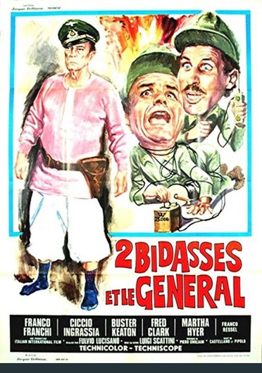 affiche du film Deux bidasses et le général