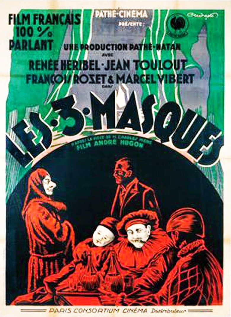 affiche du film Les Trois Masques