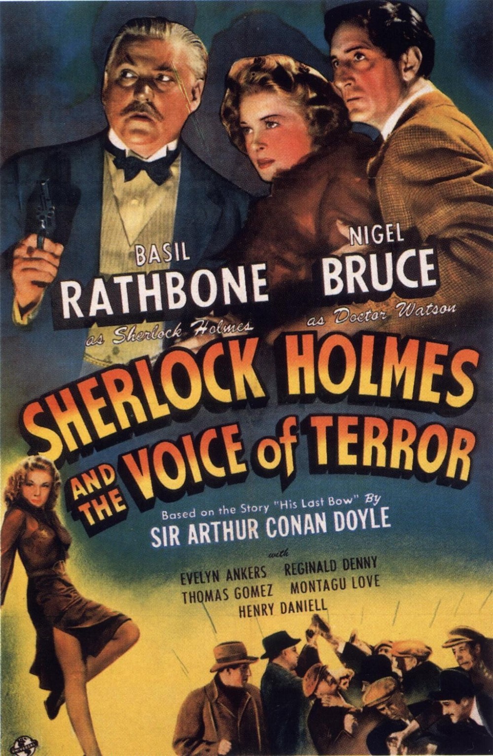 affiche du film Sherlock Holmes et la Voix de la terreur