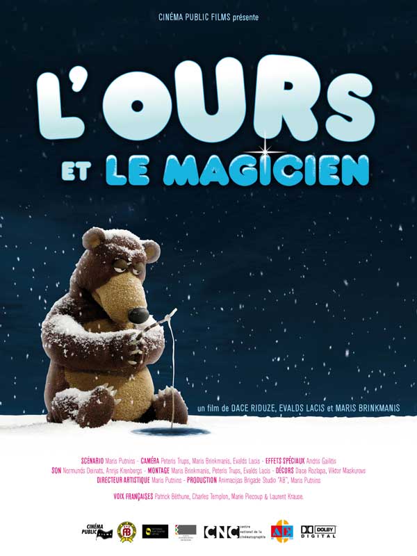 affiche du film L'ours et le magicien