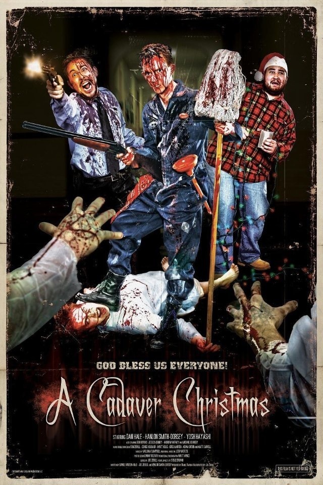 affiche du film A Cadaver Christmas