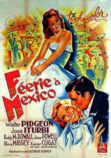 affiche du film Féerie à Mexico