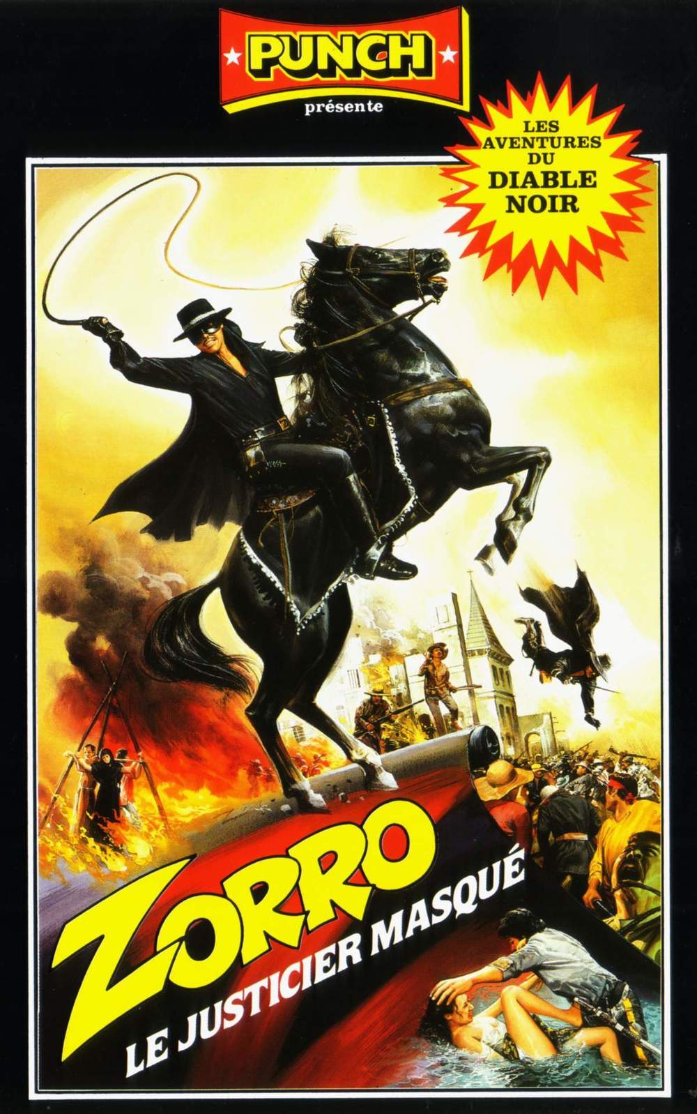 affiche du film Zorro le Justicier Masqué