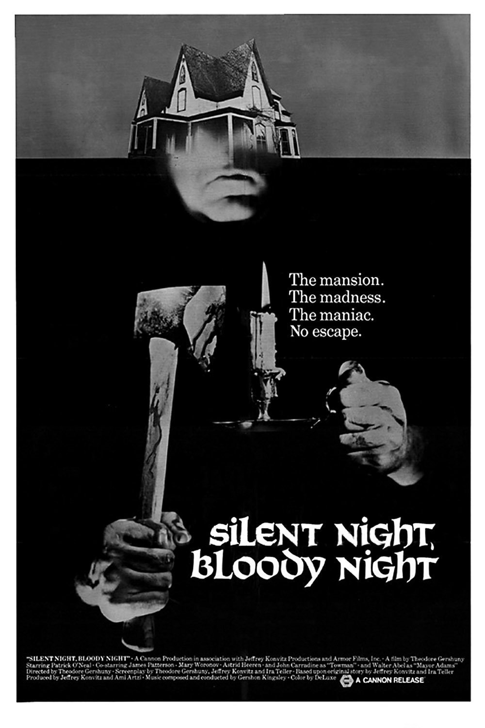 affiche du film Silent Night, Bloody Night