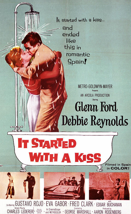 affiche du film Tout commença par un baiser