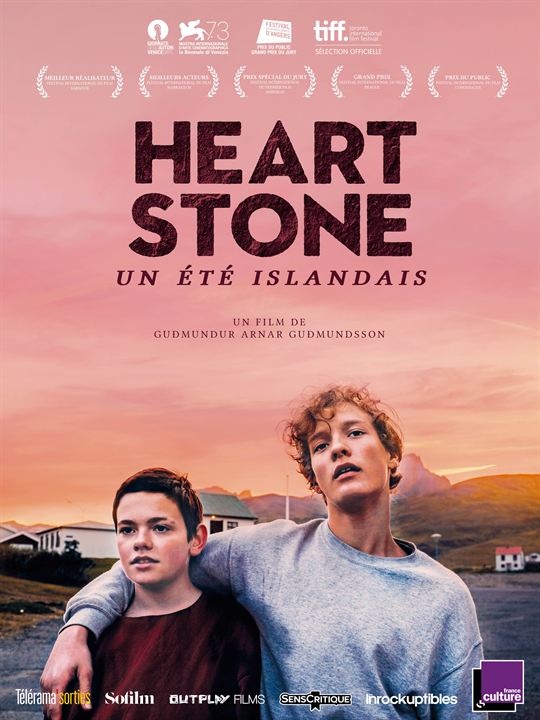 affiche du film Heartstone : Un été islandais