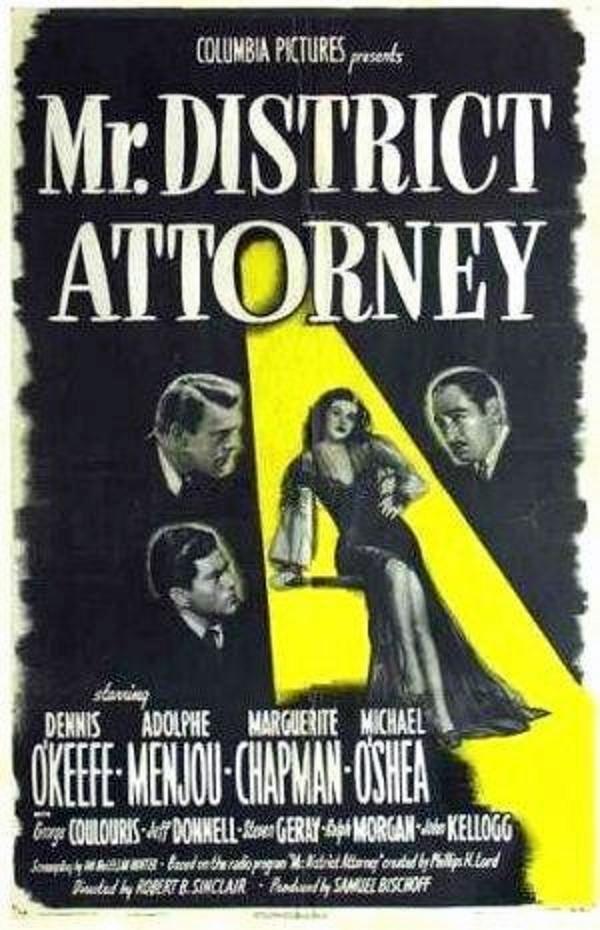 affiche du film Mr. District Attorney