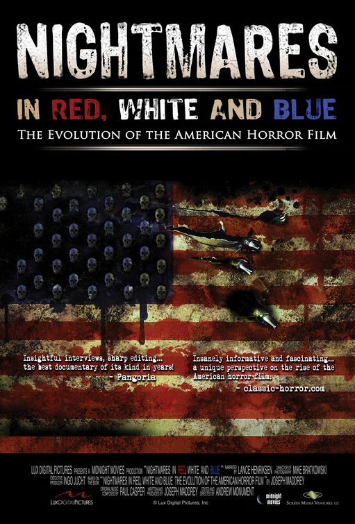 affiche du film Nightmares in Red, White and Blue