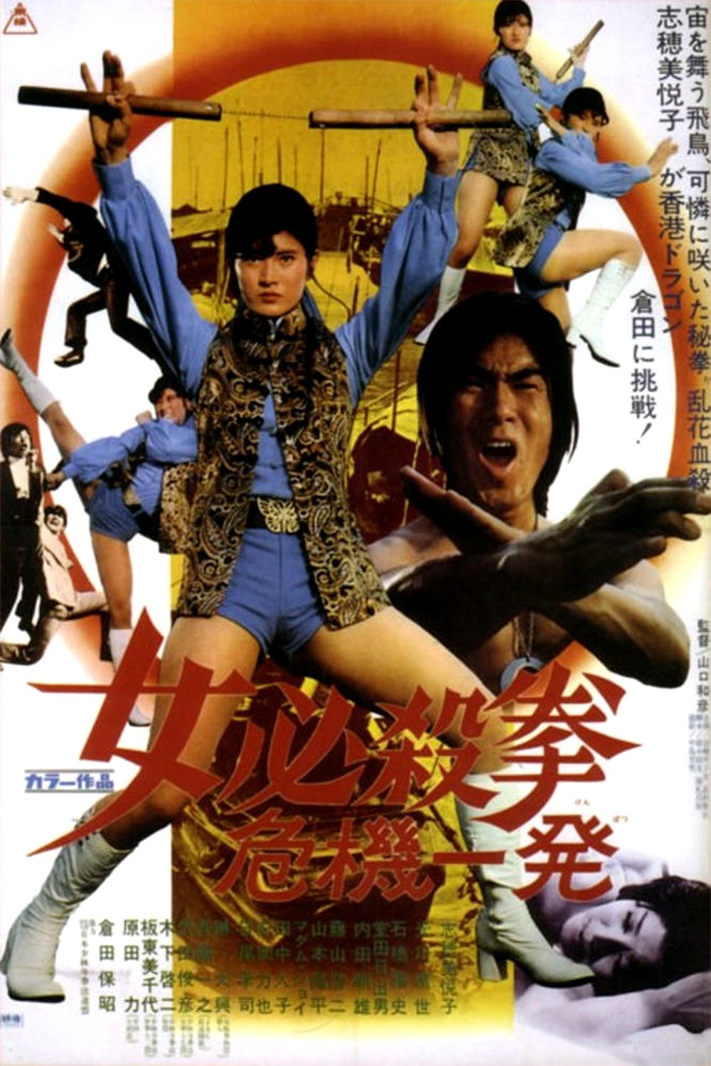 affiche du film Sister Street Fighter: Hanging By A Thread