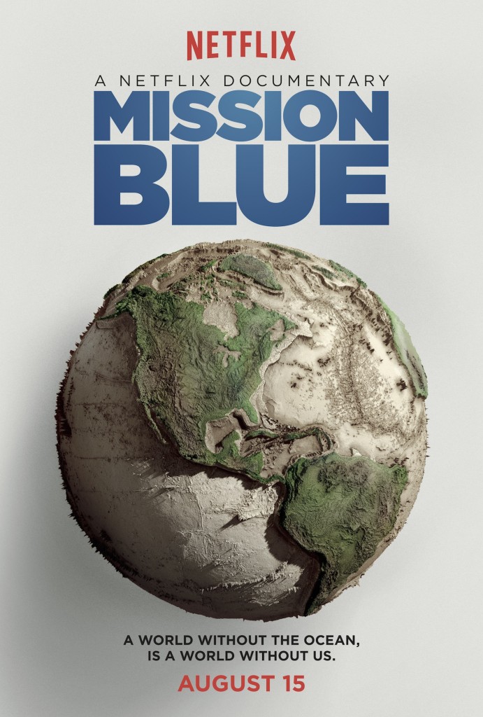 affiche du film Mission Blue
