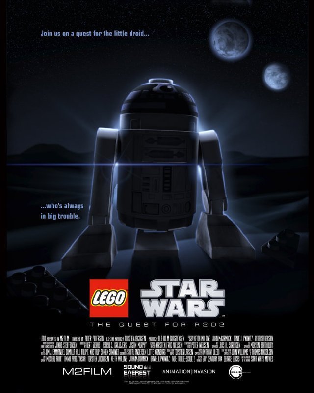 affiche du film LEGO Star Wars: The Quest for R2-D2