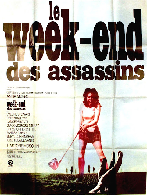 affiche du film Le Week-end des assassins