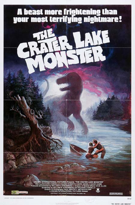 affiche du film The Crater Lake Monster