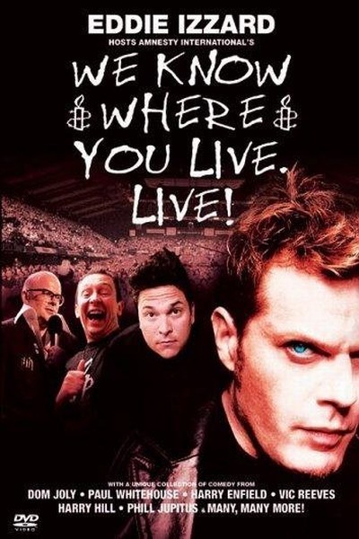 affiche du film We Know Where You Live. Live!