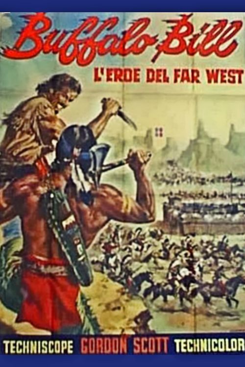 affiche du film Buffalo Bill, le héros du far west