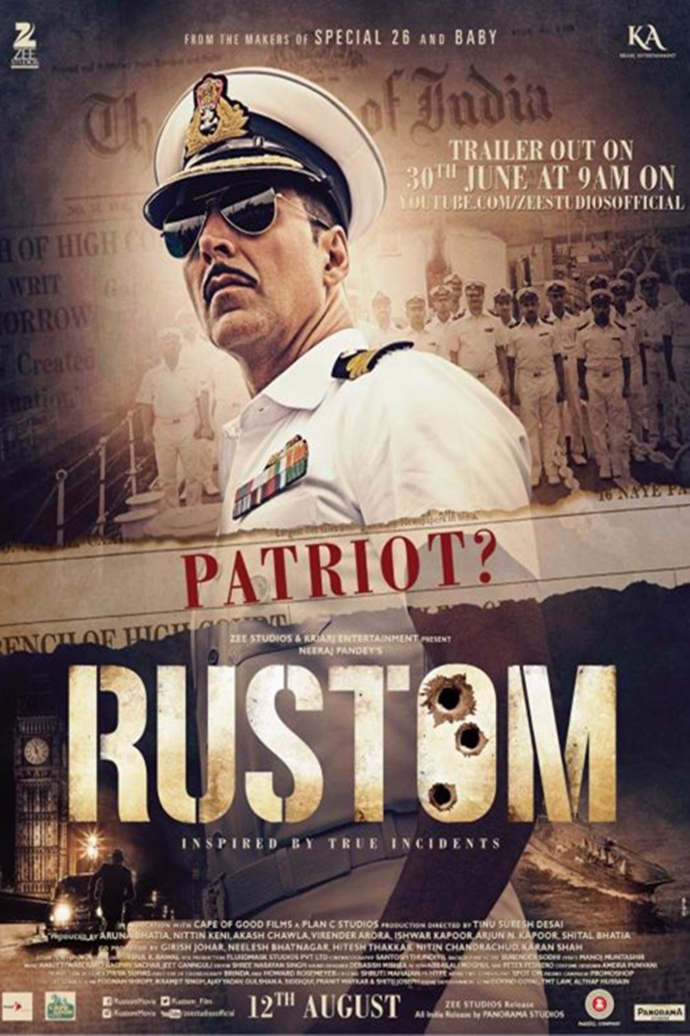affiche du film Rustom