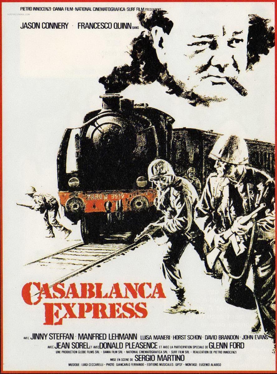 affiche du film Casablanca Express
