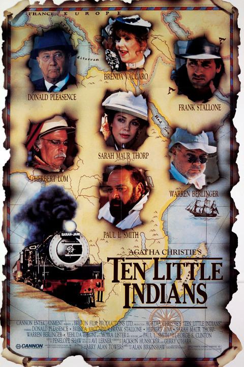 affiche du film Ten Little Indians