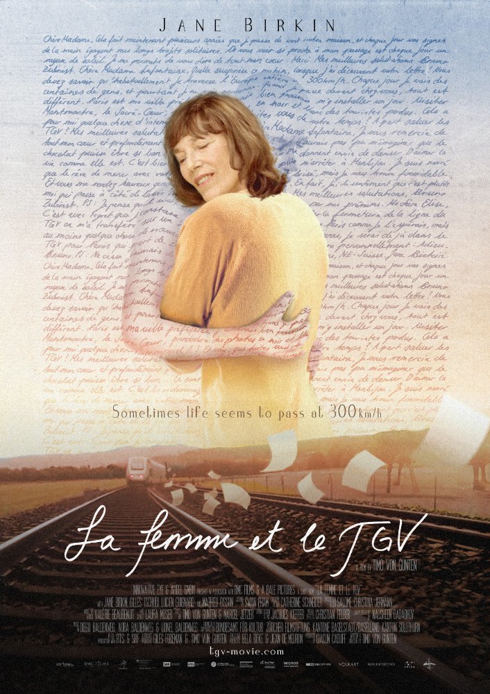 affiche du film La femme et le TGV