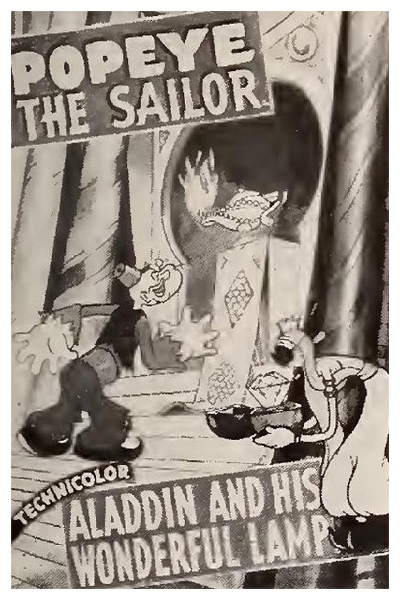 affiche du film Aladdin et la lampe merveilleuse