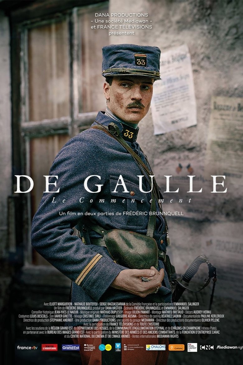 affiche du film De Gaulle, le commencement