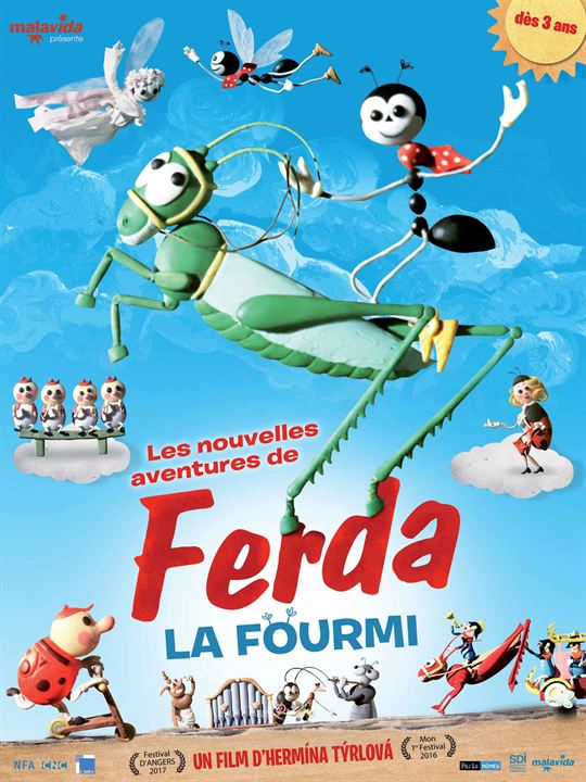 affiche du film Les Nouvelles aventures de Ferda la fourmi