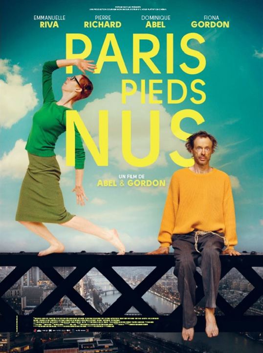 affiche du film Paris pieds nus