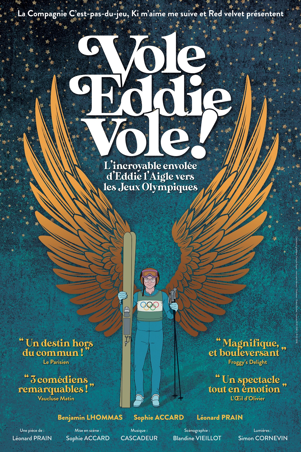 affiche du film Vole Eddie vole