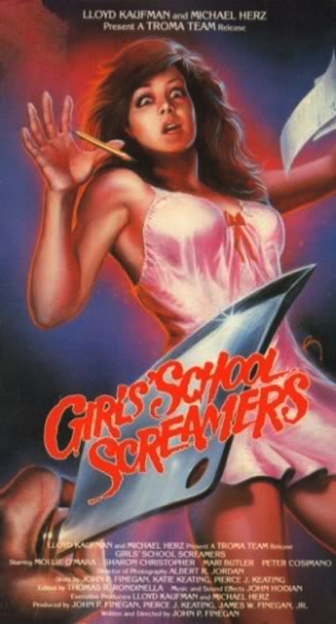 affiche du film Girls School Screamers