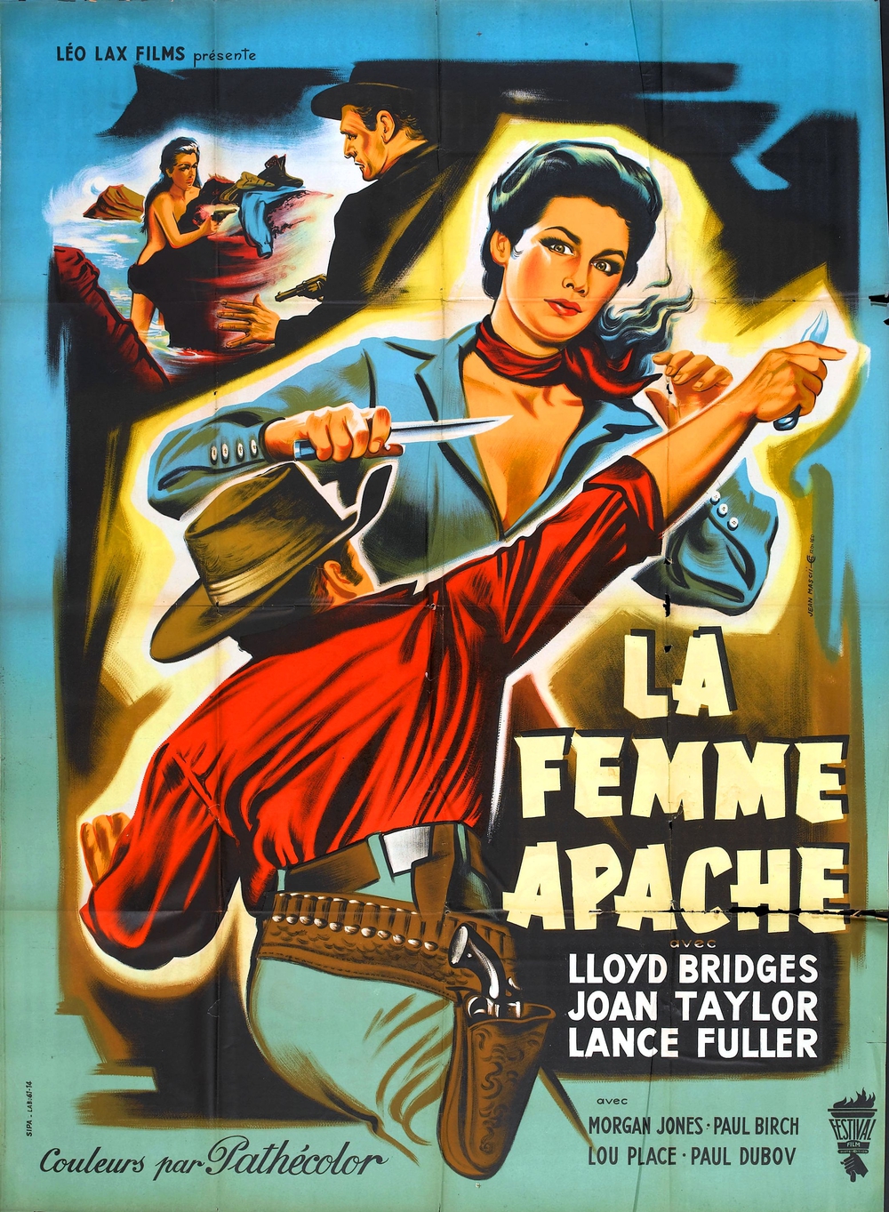 affiche du film La femme Apache