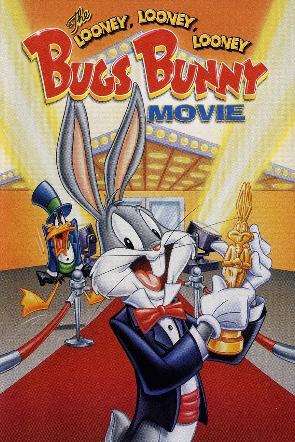 affiche du film Bugs Bunny: Un monde fou, fou, fou !