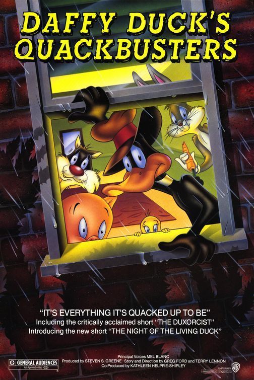 affiche du film Daffy Duck's Quackbusters