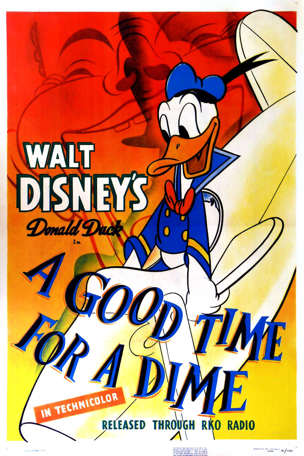 affiche du film Donald à la Kermesse