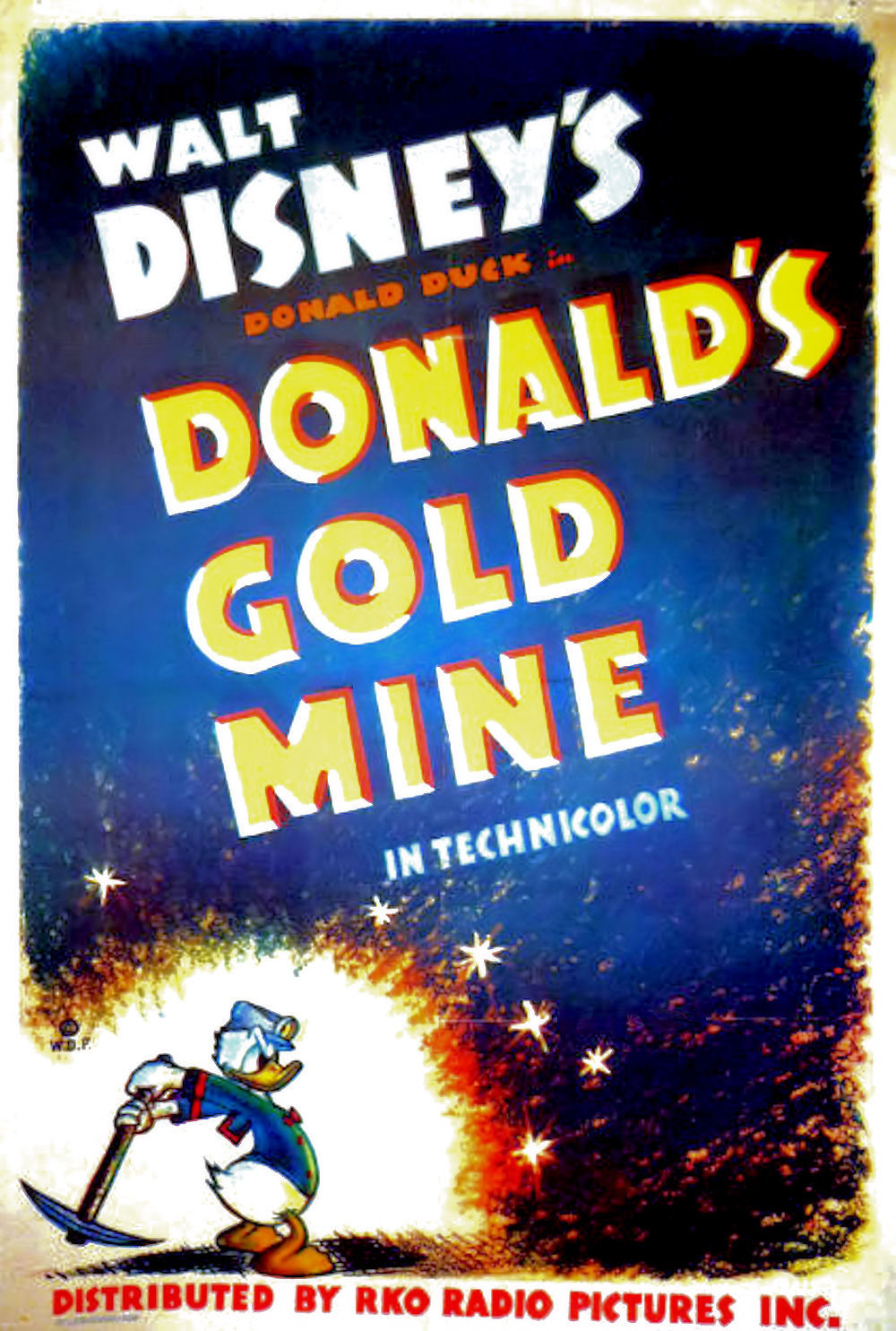 affiche du film La Mine d'Or de Donald