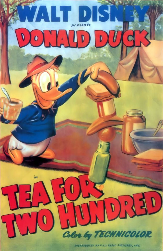 affiche du film Donald et les Fourmis