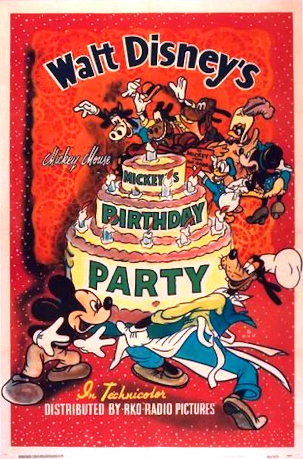 affiche du film L'Anniversaire de Mickey