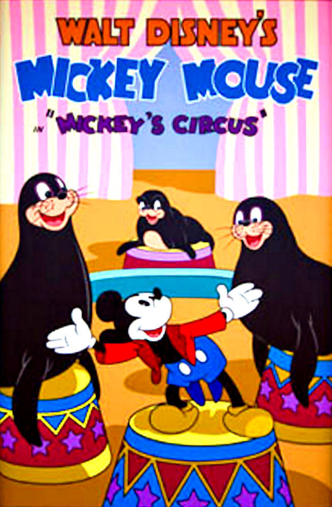 affiche du film Le Cirque de Mickey