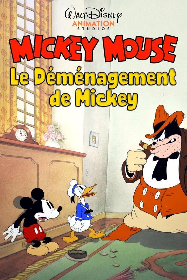 affiche du film Le Déménagement de Mickey