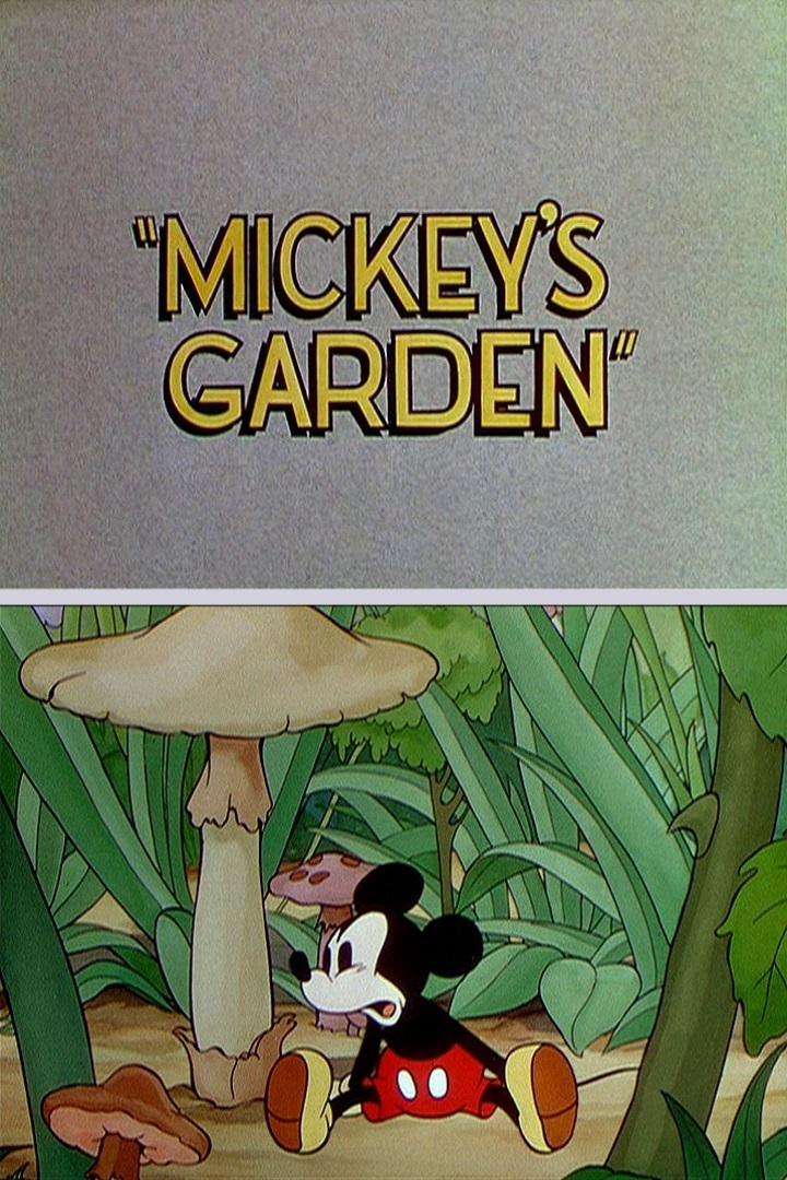 affiche du film Le Jardin de Mickey