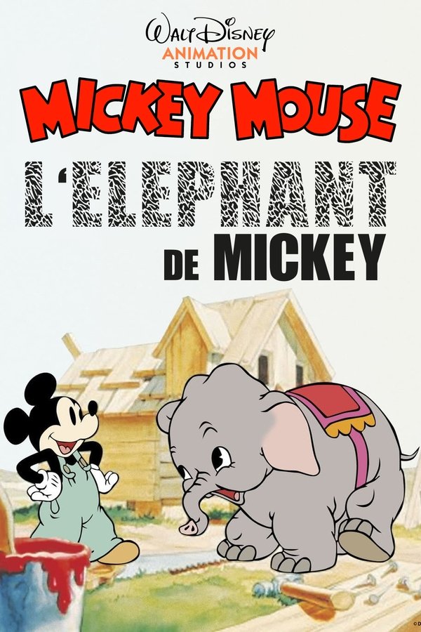 affiche du film L'Éléphant de Mickey
