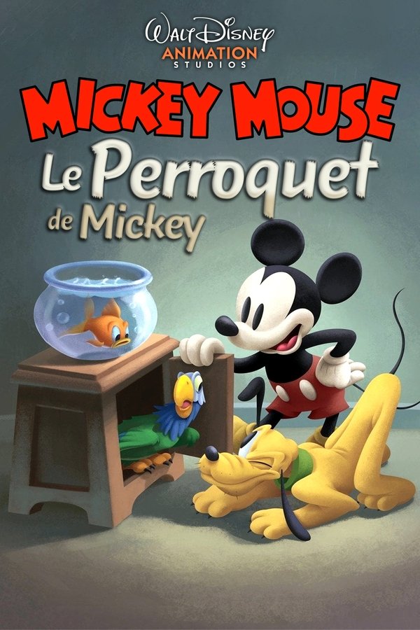 affiche du film Le Perroquet de Mickey