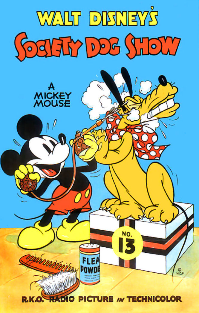 affiche du film Mickey à l'Exposition Canine