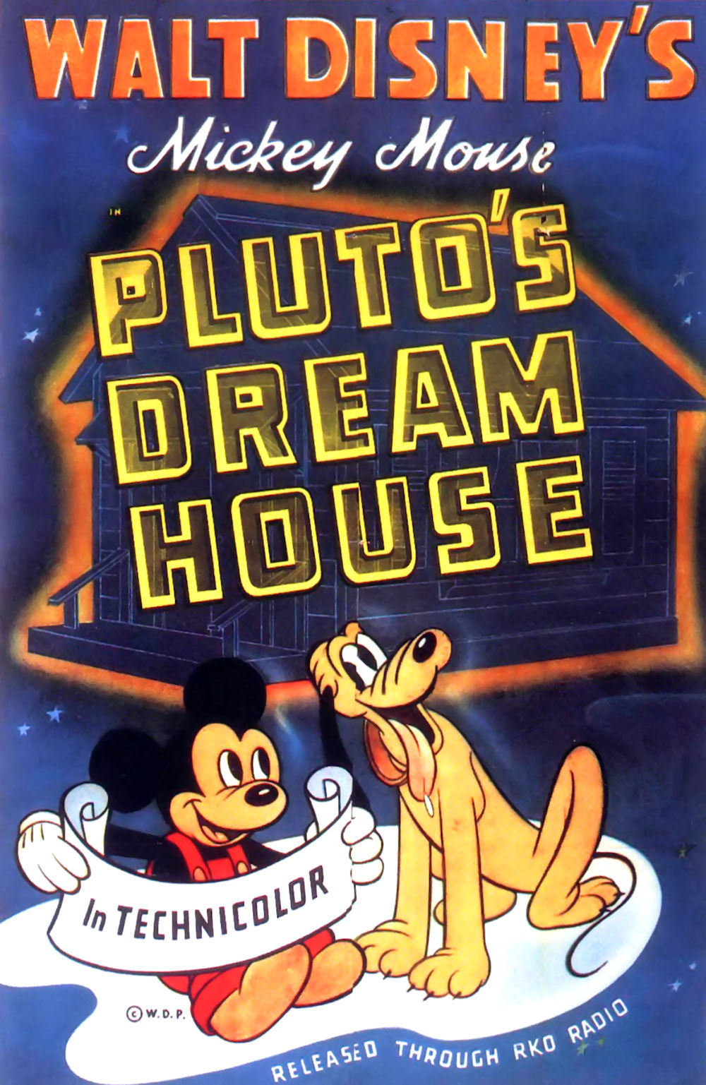 affiche du film Le Rêve de Pluto
