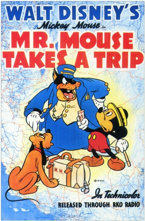 affiche du film Le Voyage de Mickey