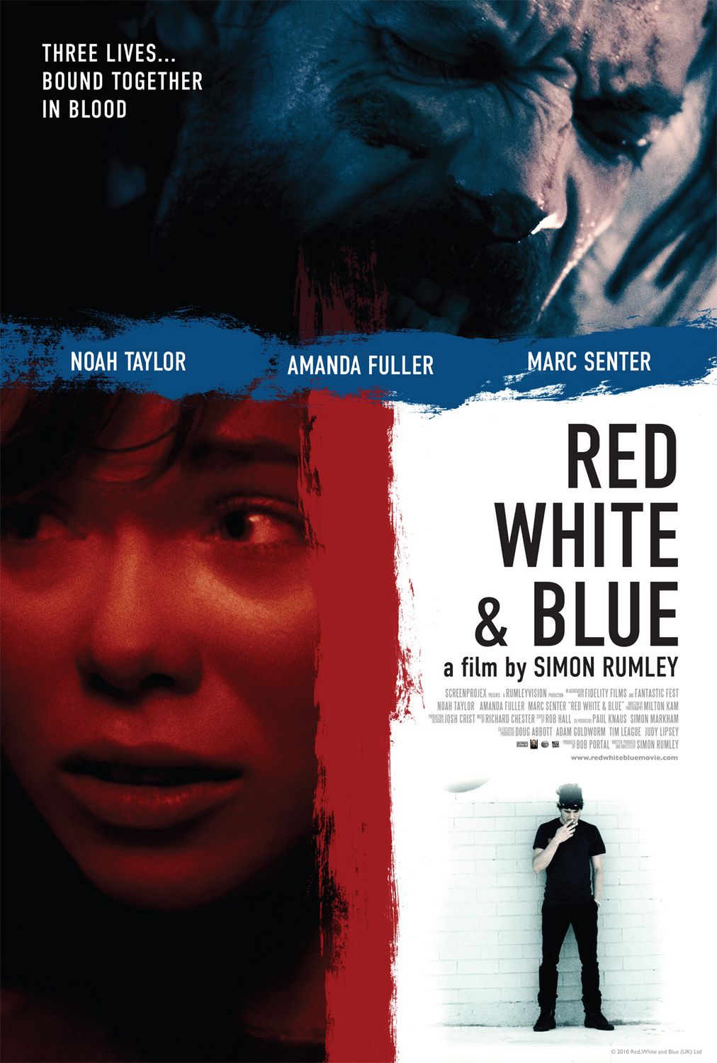 affiche du film Red White & Blue