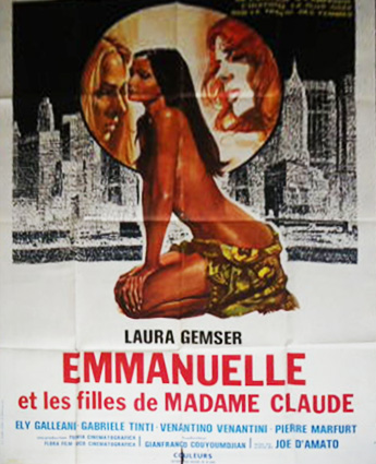 affiche du film Emanuelle et les filles de Madame Claude