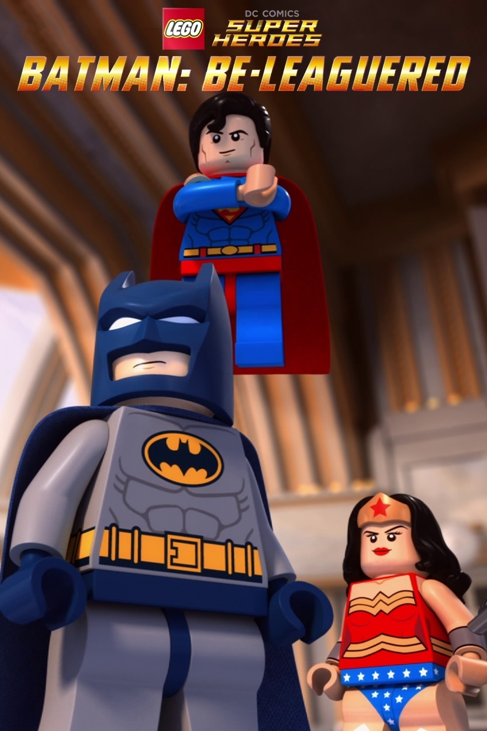 affiche du film LEGO DC Comics Super Heroes : Batman, la Ligue des Justiciers