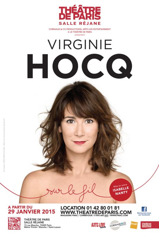 affiche du film Virginie Hocq: Sur le fil