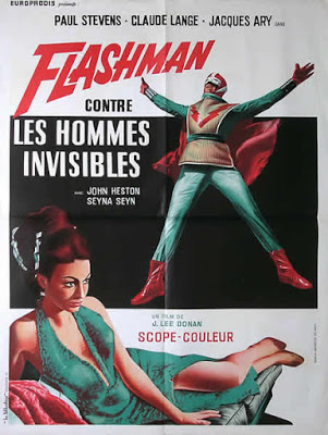 affiche du film Flashman contre les hommes invisibles